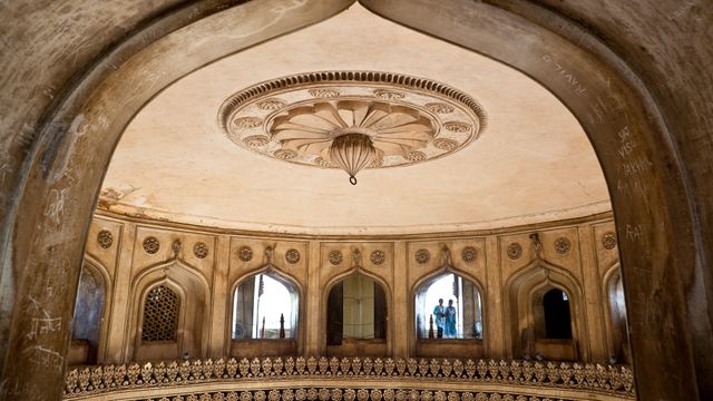 Interior of the Charminar, Hyderabad, Telangana