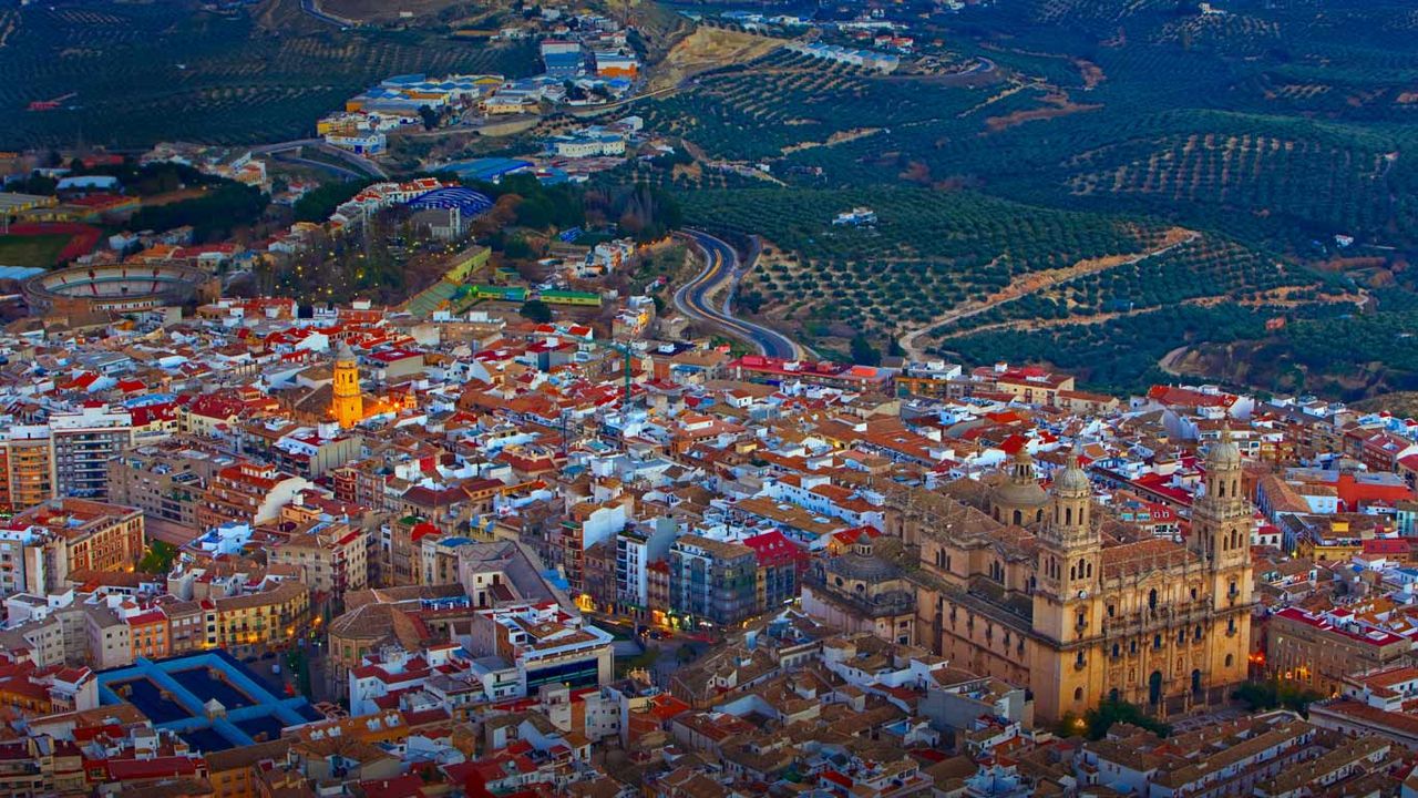｢ハエン市街｣スペイン, アンダルシア