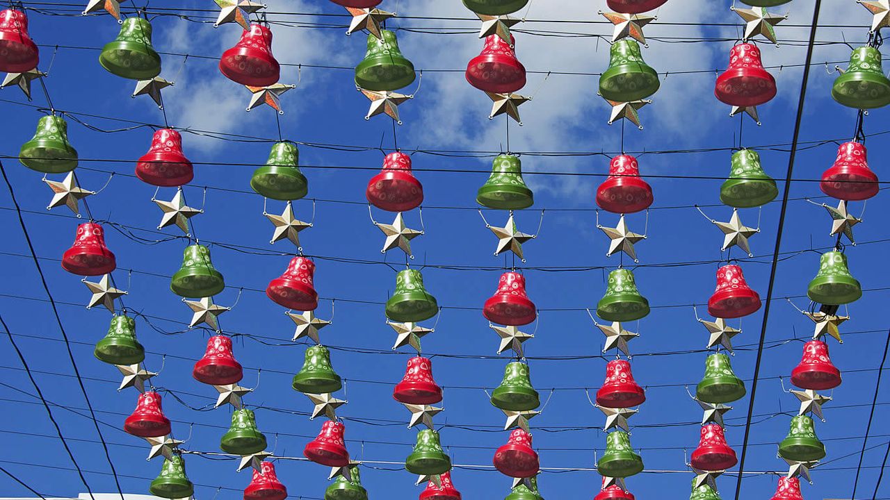 Christmas decorations in Melbourne, Australia