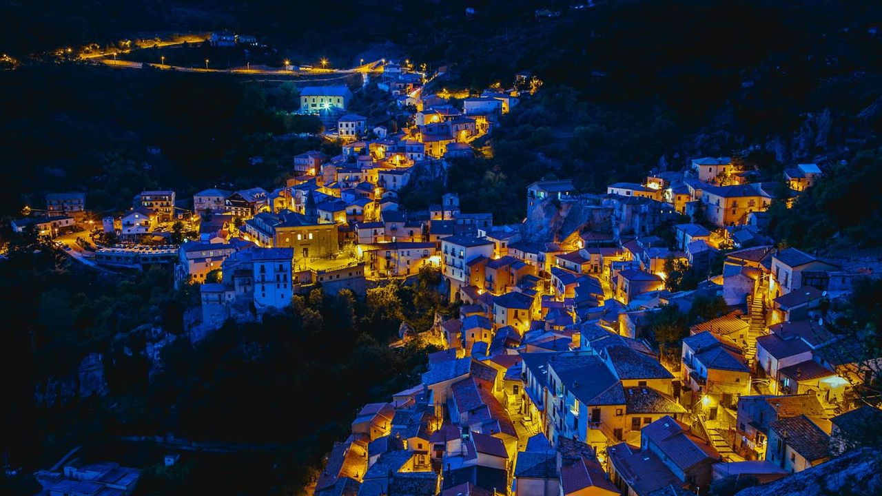 Castelmezzano, Provinz Potenza, Italien 