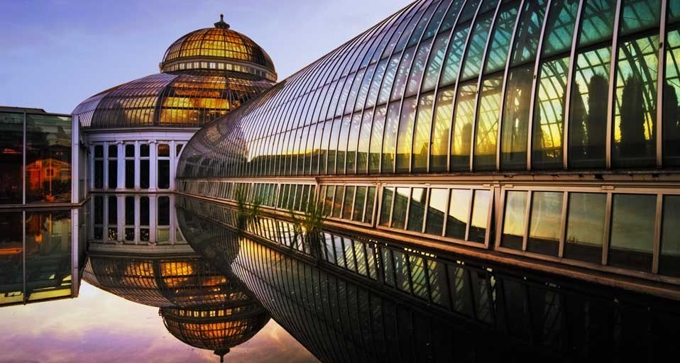 Marjorie McNeely Conservatory at Como Park in St. Paul, Minnesota