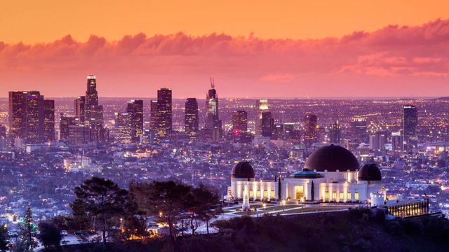 Griffith Observatory, Los Angeles, Kalifornien, USA