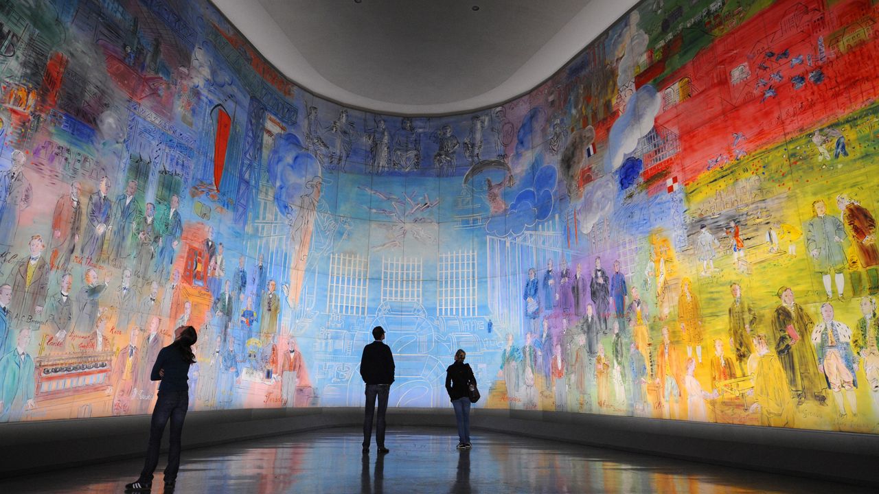 'The Spirit of Electricity' by Raoul Dufy, Museum of Modern Art, Paris, France
