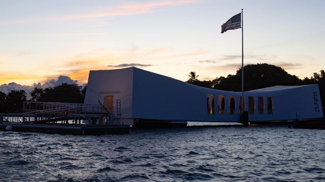 USS Arizona Memorial, Pearl Harbor, Honolulu, Hawaii
