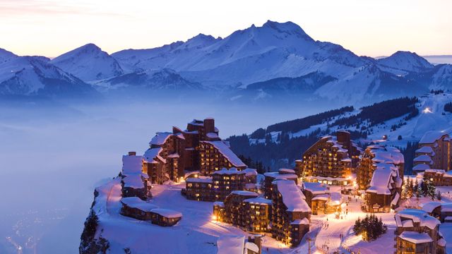 Avoriaz et le Roc d’Enfer en arrière-plan