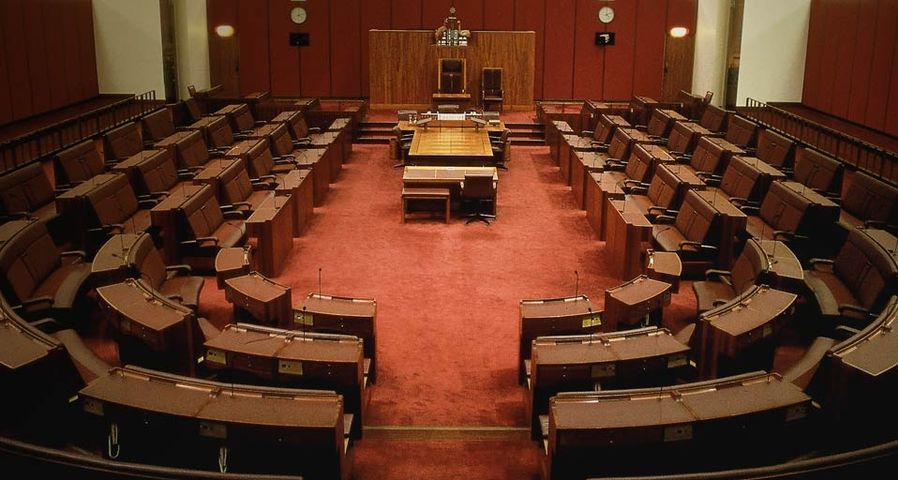 Senate Chamber, New Parliament House, Canberra, ACT