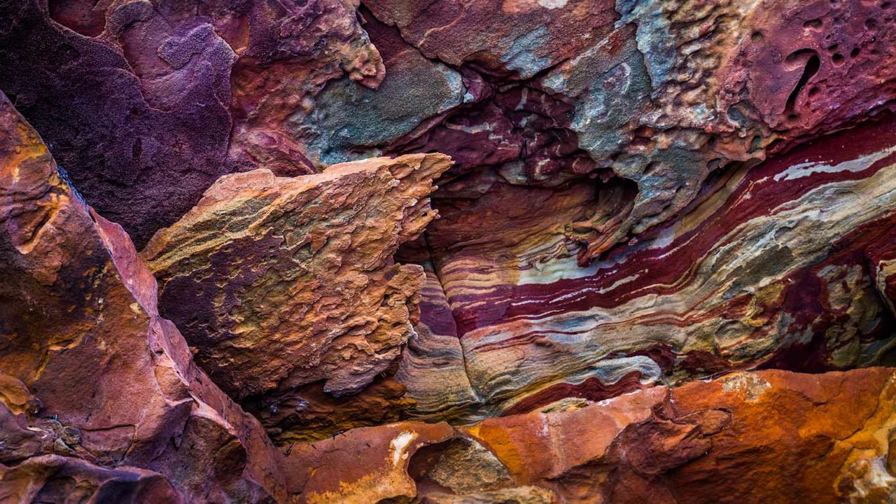 Rock formations in Kalbarri National Park, Australia