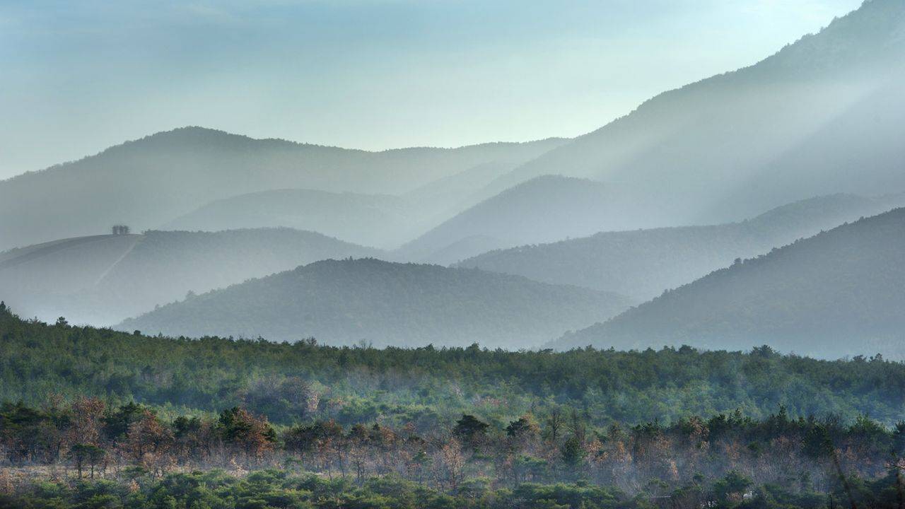 Montagne de la Lance près de Dieulefit, Drôme, Rhône-Alpes