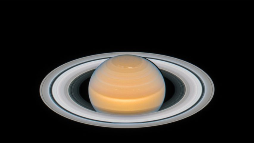 Der Saturn, aufgenommen vom Hubble-Weltraumteleskop