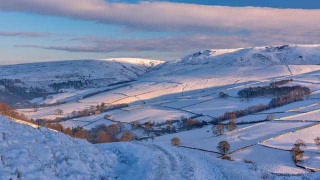 Kinder Scout,峰区国家公园,英国