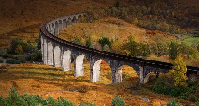 Glenfinnan Viaduct, Lochaber, Highland, Scotland