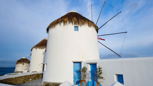 Mykonos Windmills, Mykonos, Cyclades, Greece