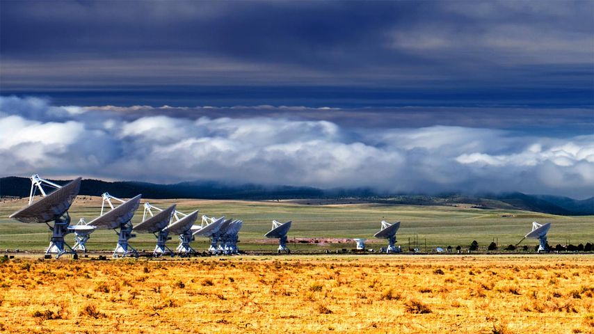 Radiotélescope Very Large Array (VLA) Karl Jansky, Socorro au Nouveau-Mexique, États-Unis