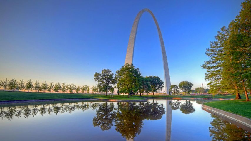 The Gateway Arch in St. Louis became a national park on Feb 22, 2018