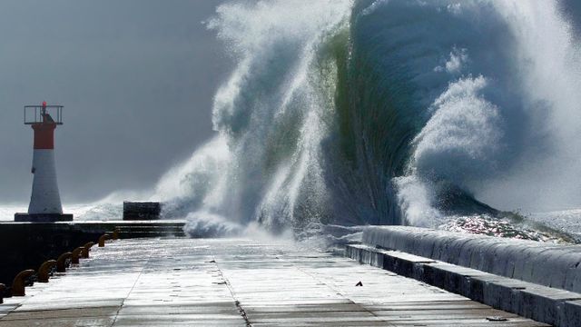 Kalk Bay in der Nähe von Kapstadt, Südafrika