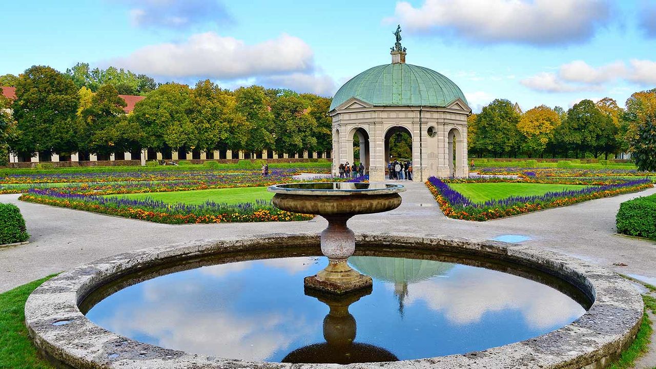 Dianatempel im Hofgarten, München, Bayern, Deutschland 