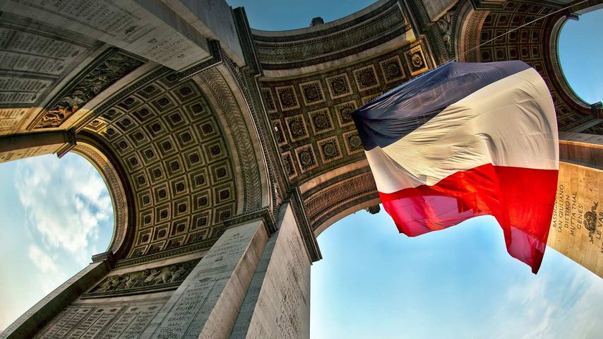 Arc de Triomphe de l’Étoile à Paris, Île-de-France