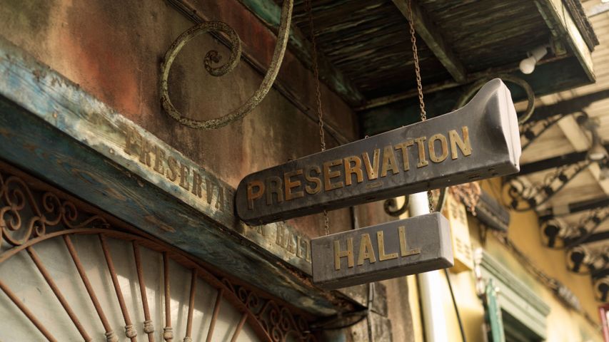 Preservation Hall, New Orleans, Louisiana, USA