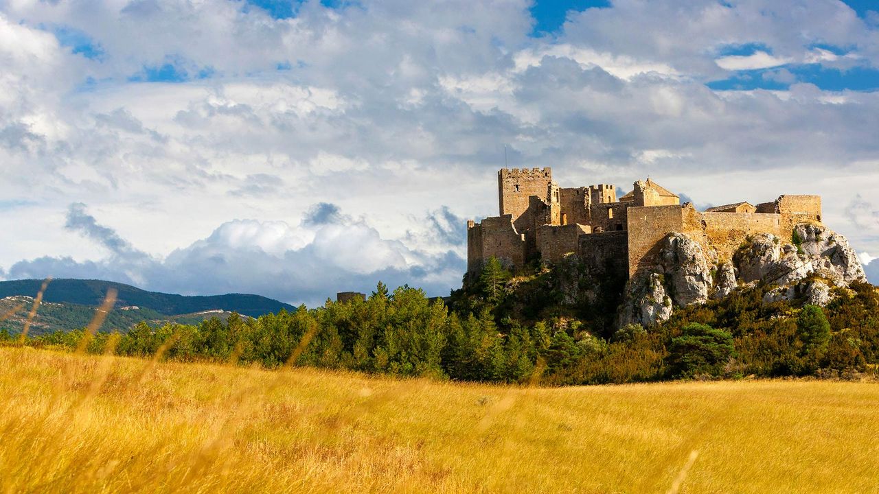 Château de Loarre, Hoya de Huesca, Aragon, Espagne