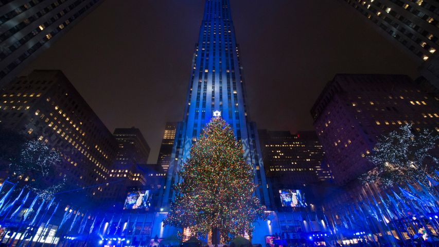 Arbre de Noël du Rockefeller Center, New York, États-Unis