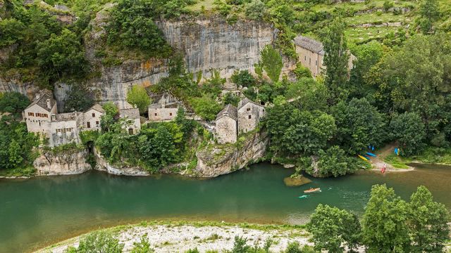 Castelbouc et les Gorges du Tarn, France