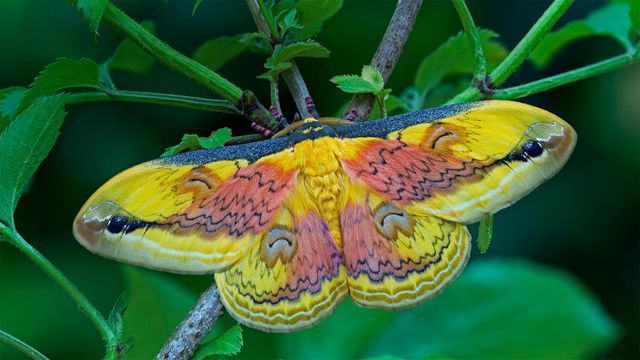 Loepa oberthuri moth