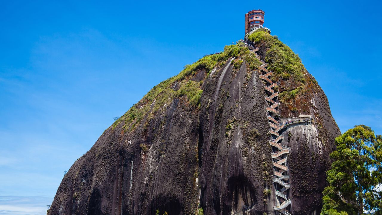 Piedra del Peñol Staircase, Guatapé, Antioquia, Colombia
