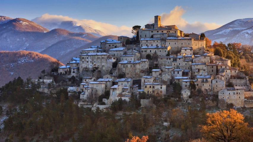 Village of Labro, Rieti Province, Italy