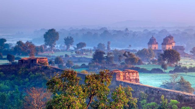 View of Orchha, Madhya Pradesh