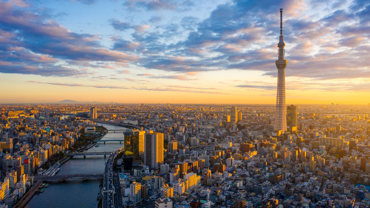 Tokyo at sunrise