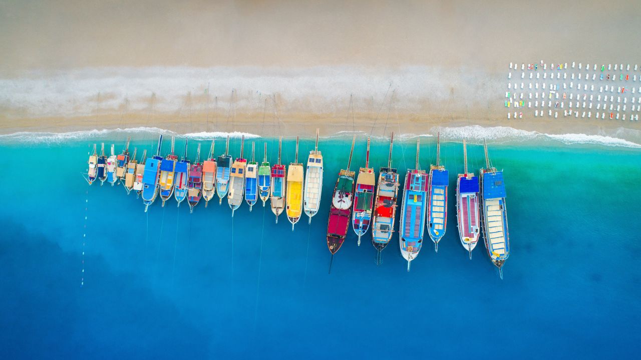 Mediterranean Sea, Ölüdeniz, Turkey