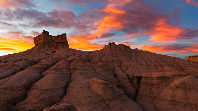 Hoodoos in Ah‑Shi‑Sle‑Pah Wilderness in San Juan County, New Mexico, United States