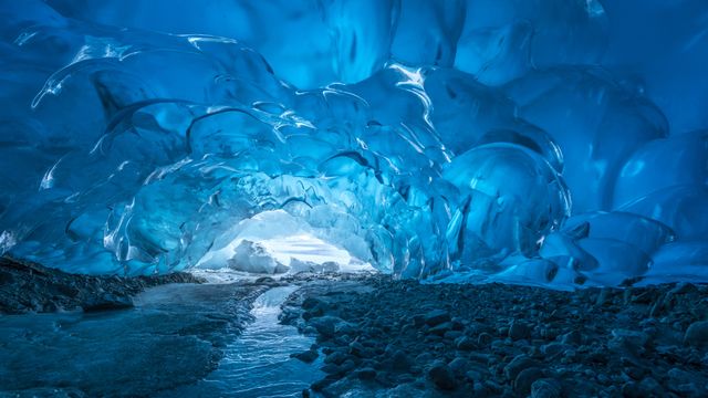 A cerulean cavern