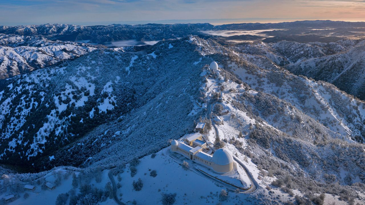 The Lick Observatory on Mount Hamilton, near San Jose, California