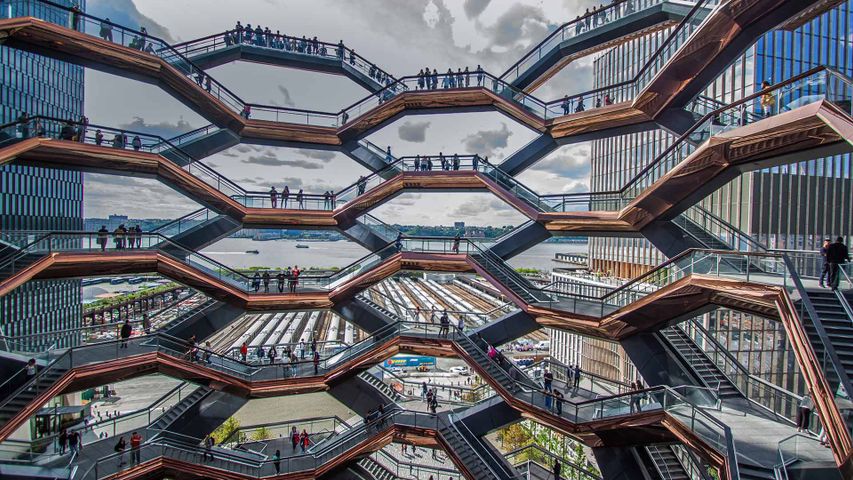 'Vessel' at Hudson Yards in New York City