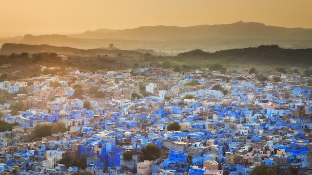The Blue City of Jodhpur, India