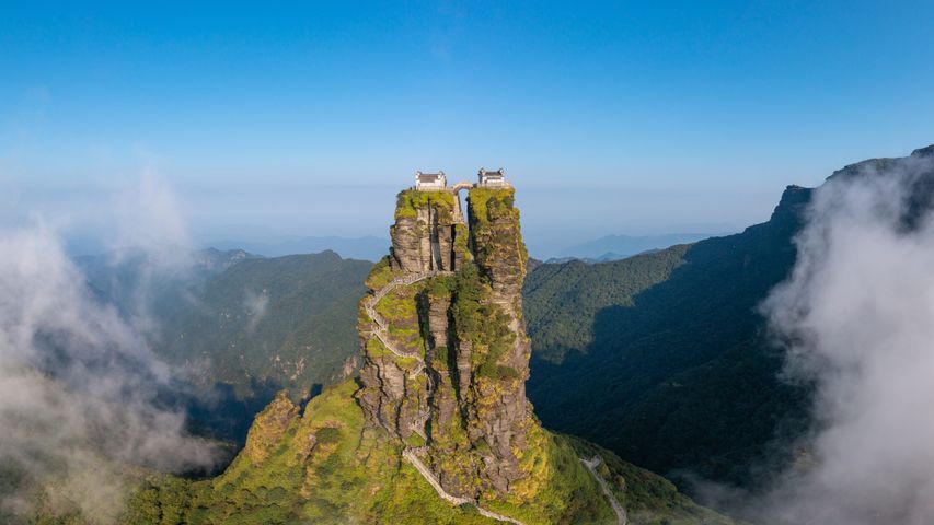 Mount Fanjing in southwest China