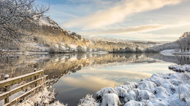 Rydal Water in the Lake District, Cumbria, England