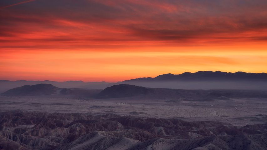 アンザ・ボレゴ砂漠州立公園, 米国 カリフォルニア州