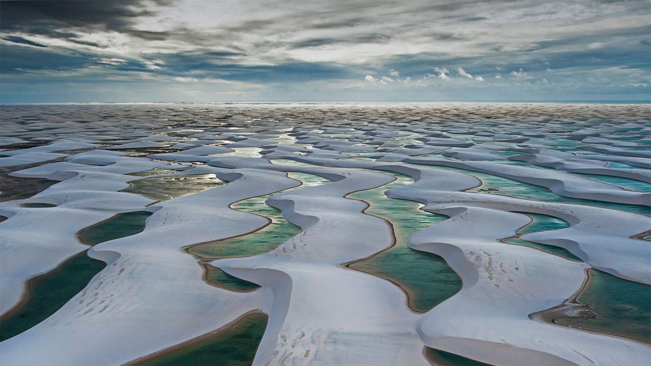 Lençóis Maranhenses National Park in Barreirinhas, Brazil
