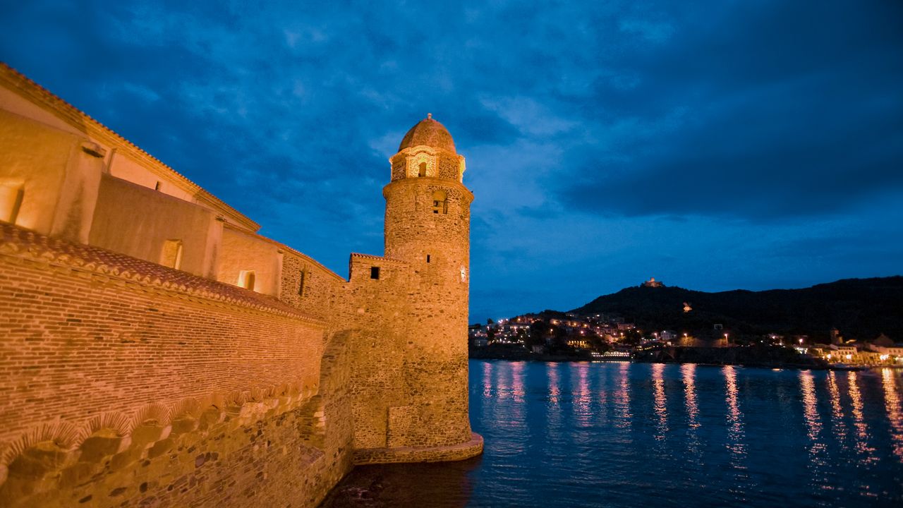 Domed Church Tower, Collioure, France