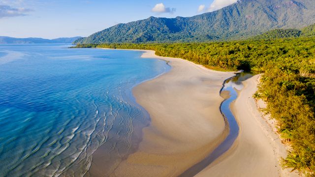 Noah Beach in Daintree Rainforest, Queensland, Australia
