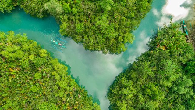The Bojo River in Cebu, Philippines