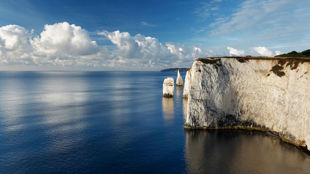The Pinnacles on the Isle of Purbeck in Dorset