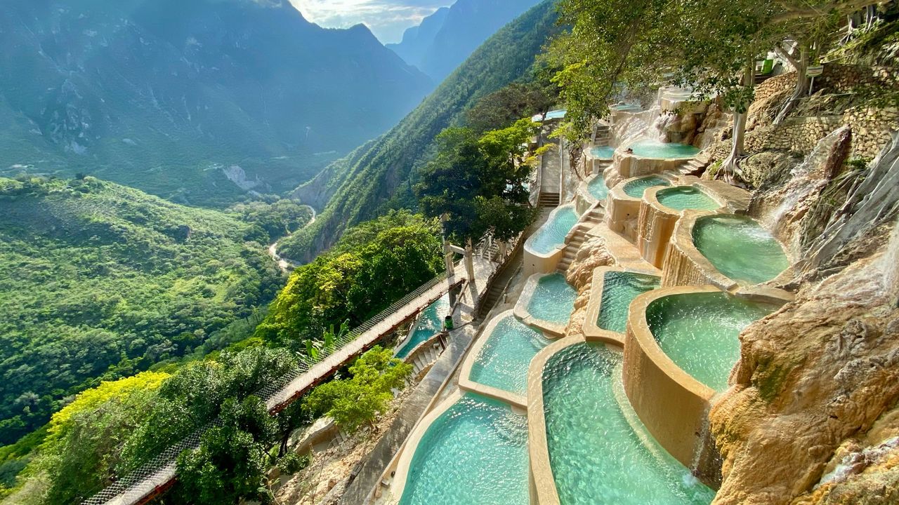 Soaking in the view