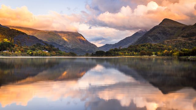 Llyn Padarn, Llanberis, Snowdonia, Wales