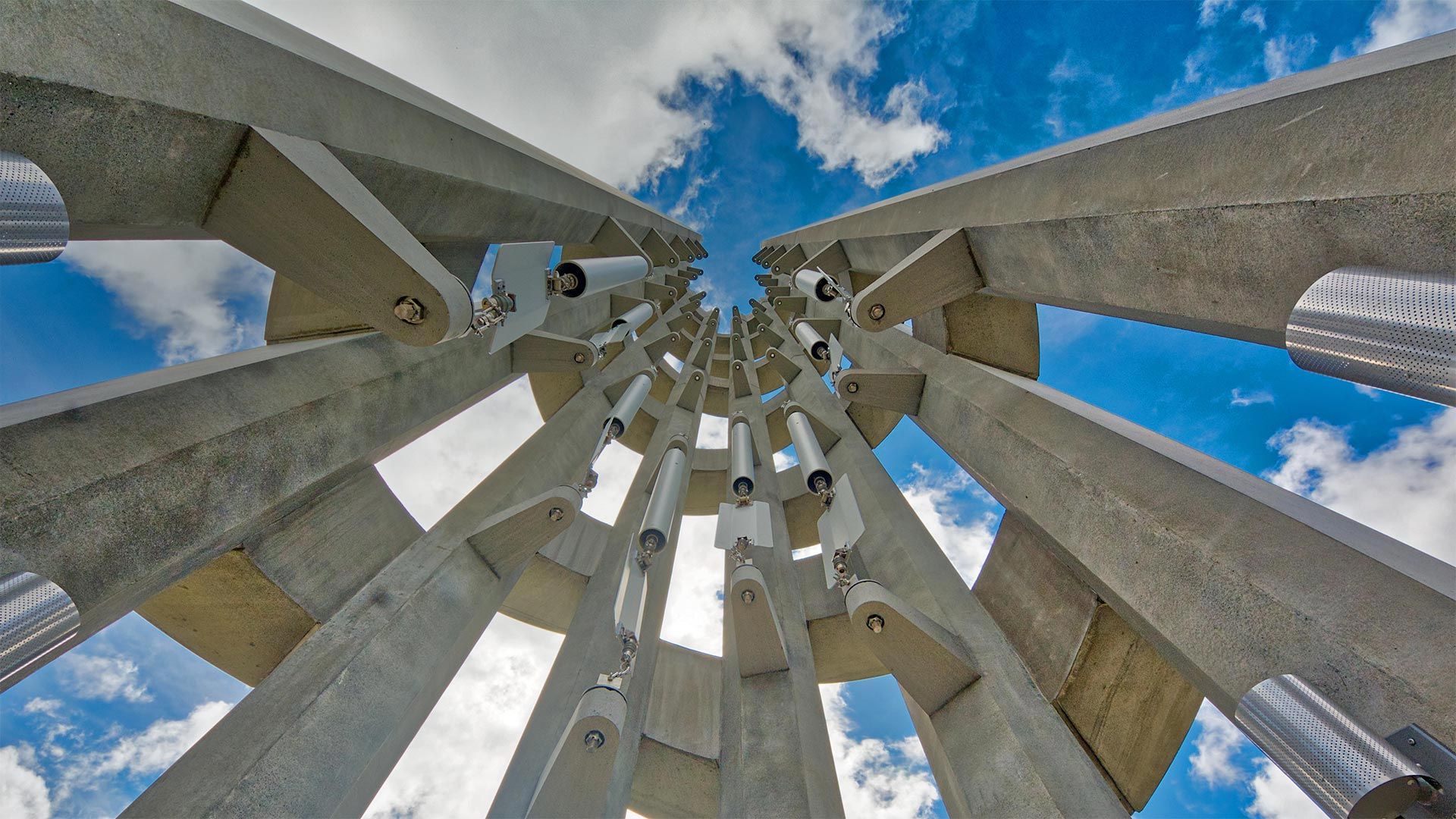 The Tower of Voices at the Flight 93 National Memorial in Shanksville