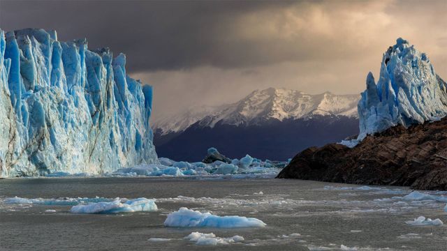 Perito Moreno Glacier in Patagonia's Los Glaciares National Park, Argentina
