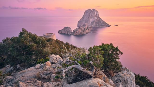 Islets of Es Vedrà and Es Vedranell, Ibiza, Spain