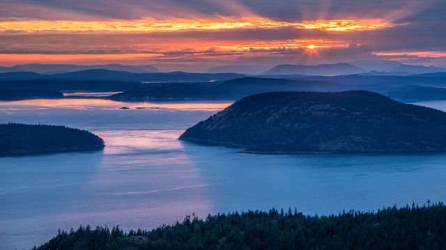San Juan Islands, Washington state, USA